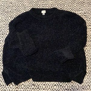 Chenille Boxy Sweater